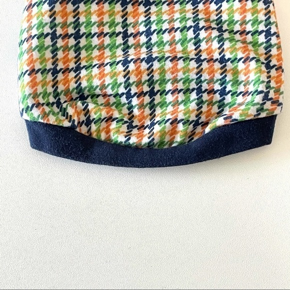 Ruff Ruff Couture Wimbledon Houndstooth Tennis Dog Tank Multicolor XS - Picture 4 of 9